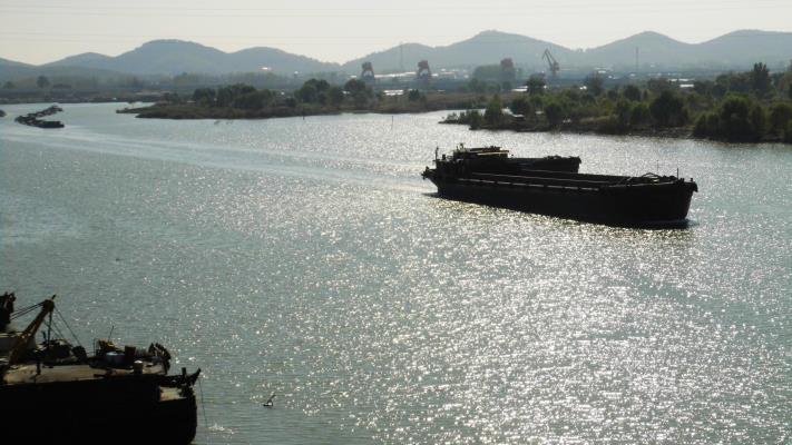 淮河，鳳臺大橋，秋釣