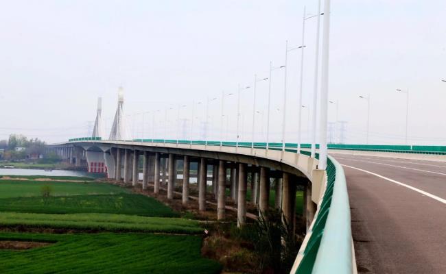 淮南淮上淮河公路大橋建成，通車在即……