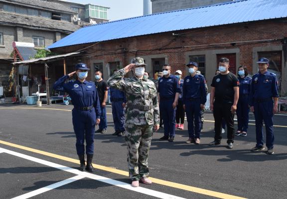 迎接淮南市應急救援考核比賽  田家庵區曙光救援隊刻苦集訓