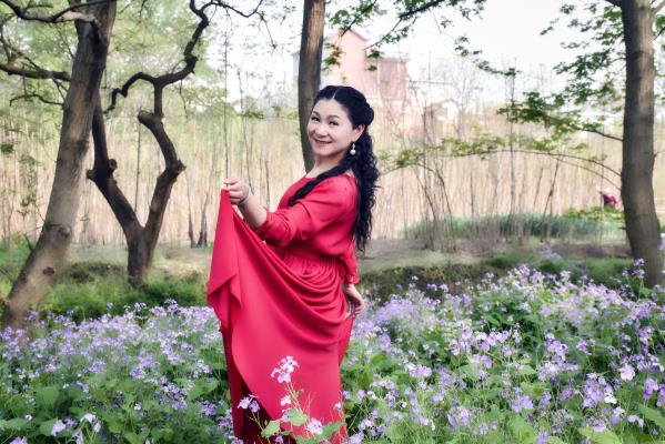 淮南圖片網模特隊沸騰了那一片二月蘭  ?