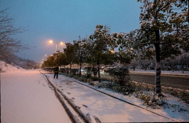 2019.1.31淮南第一場大雪