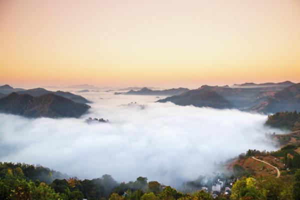石譚云海,大山深處的最后一片凈土