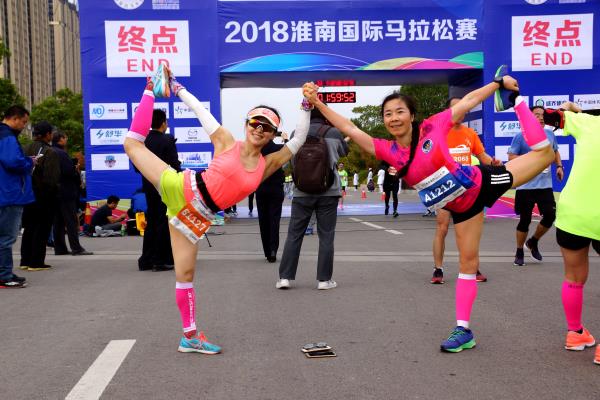 2018淮南國際馬拉松賽之瑜伽
