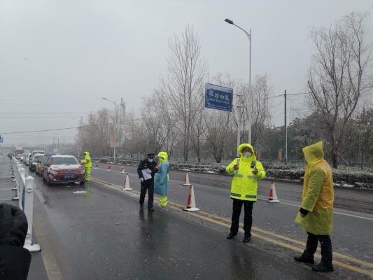 王運超||堅守、履職、盡責  ——潘集區交通運輸局風雪夜加強疫情防控值守