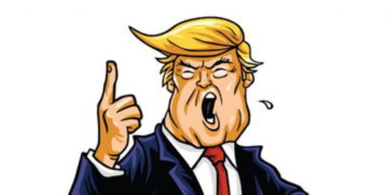 七律：笑特朗普