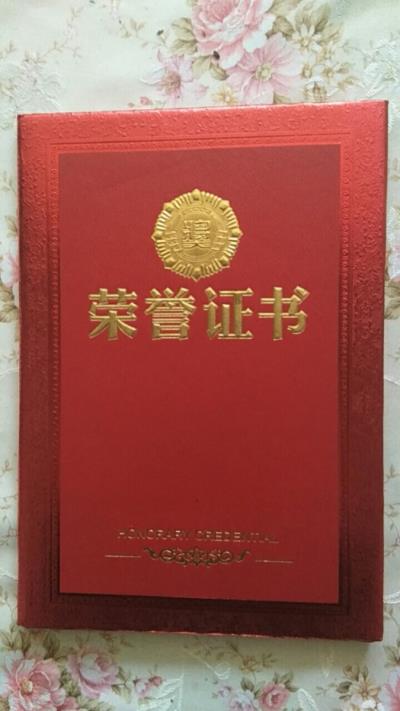 小小獎(jiǎng)項(xiàng)兩枚——