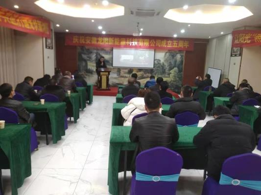 安徽龍陽新能源公司舉辦公司成立五周年座談會