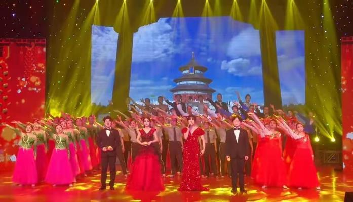 鳳臺縣推劇團小品《理解萬歲》參加石臺縣春晚演出