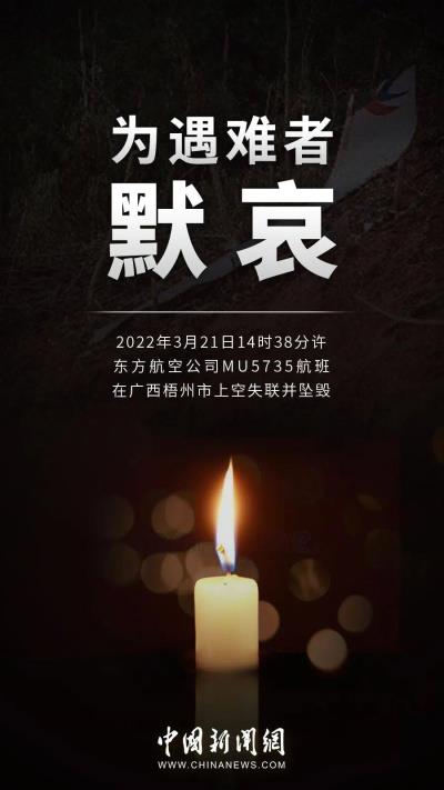 悼東航MU5735遇難者