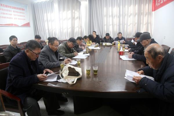 鳳臺縣新四軍研究會召開黨史宣講團成員暨聯系共建單位領導小組成員會議