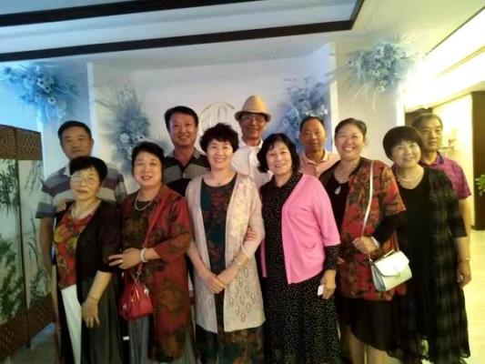 淮南老年大學詩詞班師生相聚