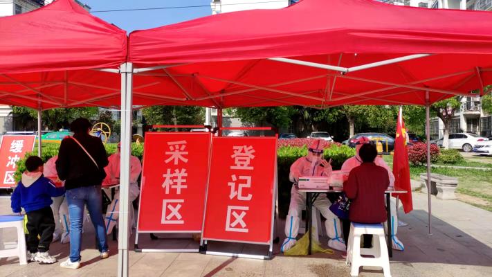 惠利社區第三波核酸檢測剪影?詩詞