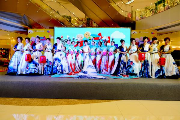 淮南東方神韻藝術(shù)團《畫卷》在省臺錄制