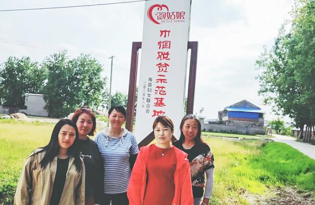 壽縣小甸鎮“徽姑娘”田園農莊為希望的田野涂抹亮麗色彩