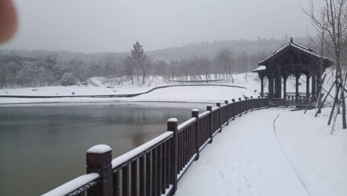 2018淮南第一場雪