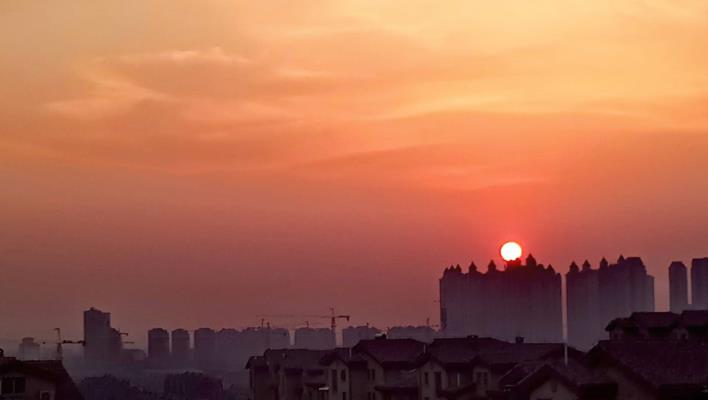 情人節日出別樣紅