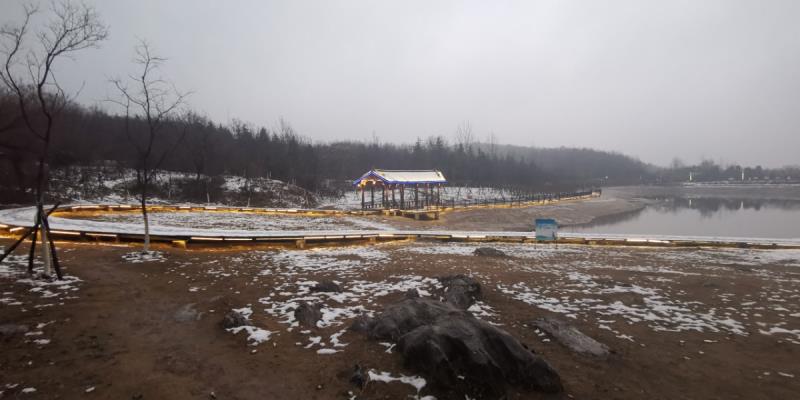 冬日里的仙女湖