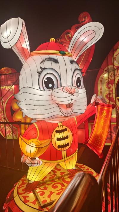 淮南奧林匹克公園燈展