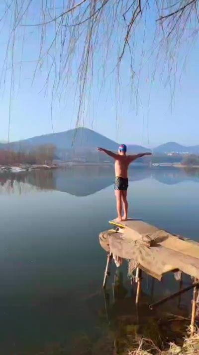 大年初二跳水大通濕地