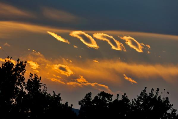 淮南出現數字云