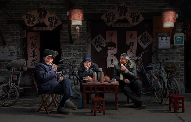 古鎮老茶館