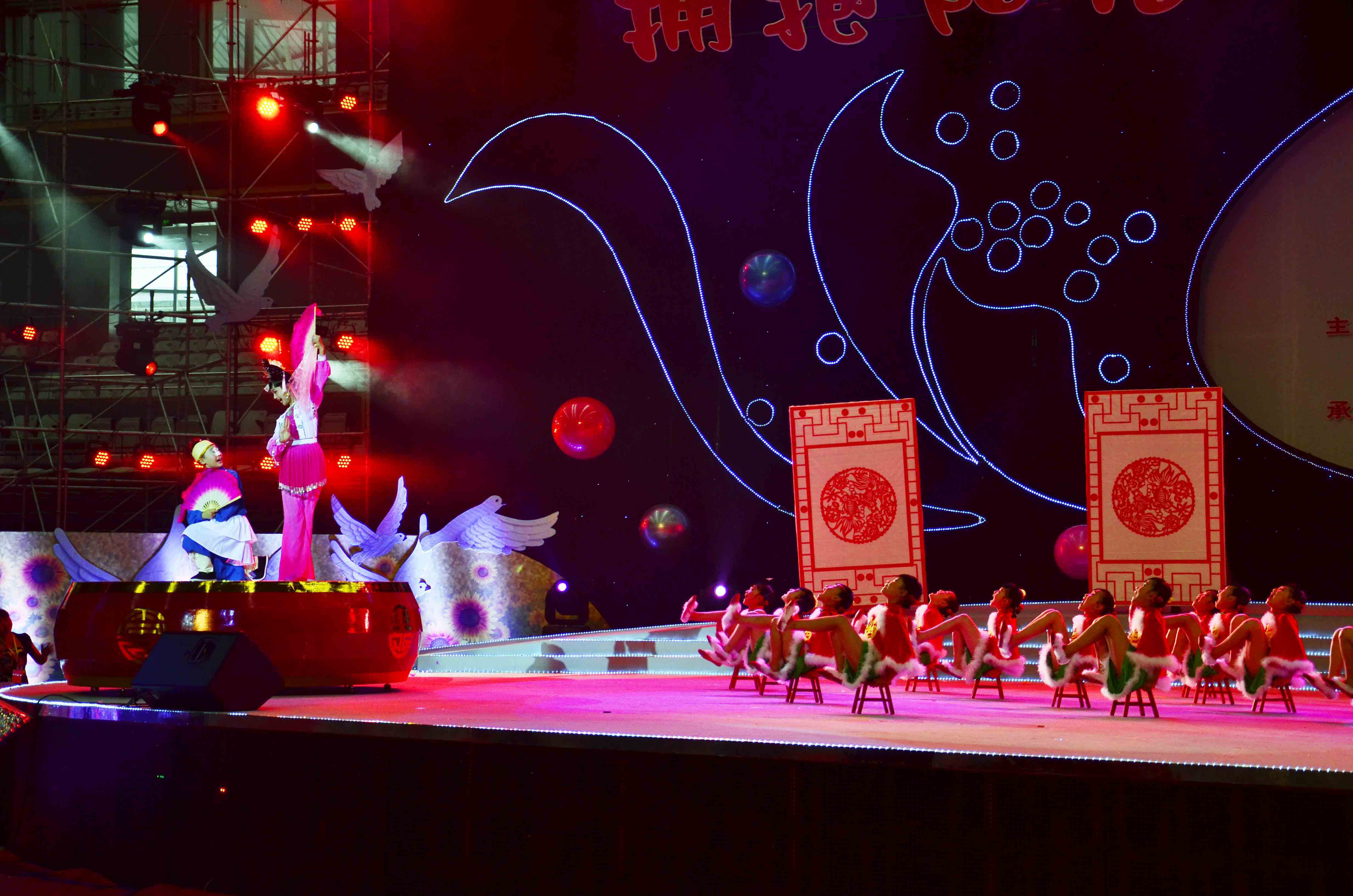 第三屆中國。淮南國際少兒藝術節<<小荷風采>>第一場