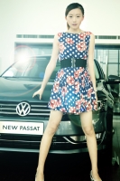 大眾鑫眾車模外拍