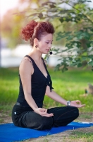 9月4日公園拍瑜伽