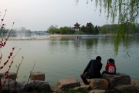 桃紅柳綠話龍湖