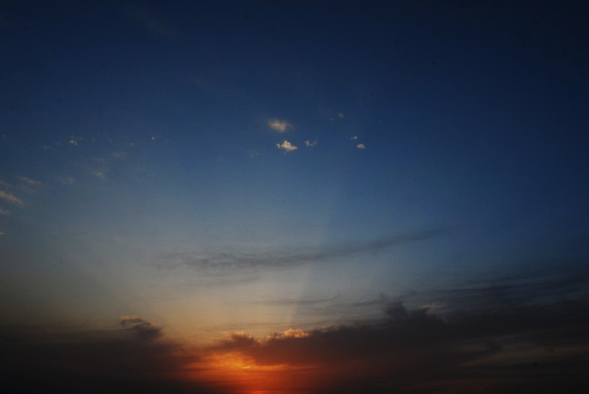 黃河--夕陽(yáng)