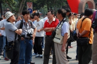 淮南建市六十周年攝影圖片展（現場拍攝花絮）（二）