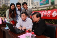 市環保局、物價局PM2.5項目宣傳