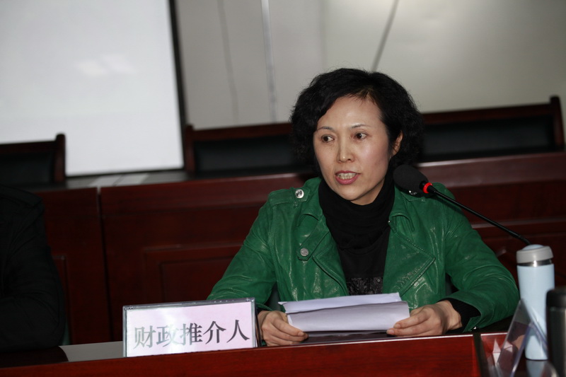 淮南市參與市預(yù)算審議會場掠影