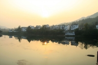 齊云山登封橋晨曦