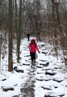 踏雪采風(fēng)的影友們