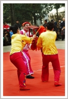 【花鼓燈鬧春--搶板凳】