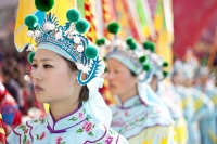 花鼓燈比賽現(xiàn)場(chǎng)