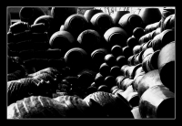 壇與缸（黑白十幅）