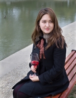 公園拍模特作業