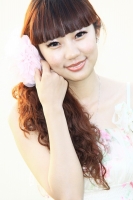 古風(fēng)拍泉山湖人像