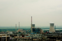 淮南田洛平三大電廠遠眺