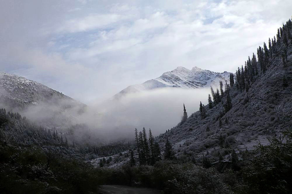 驢行川藏第一險(xiǎn)——翻越冰雪覆蓋的雀兒山(組照)