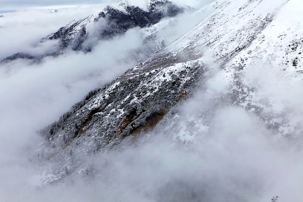 驢行川藏第一險(xiǎn)——翻越冰雪覆蓋的雀兒山(組照)