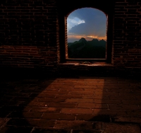 長(zhǎng)城日出