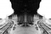 鏡像淮南老車站