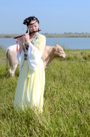 淮河“漁家女”古裝人像拍攝