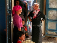 家有客人來---于田老街維族人家