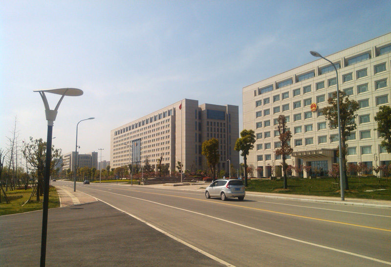 省檢查組來淮檢查大氣污染防治工作