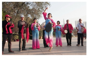 鑼鼓鳴贊中國夢