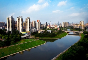 我家住在淝河岸